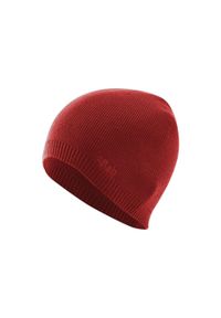 Czapka z wełny merino Rab Merino Beanie. Kolor: czerwony. Materiał: wełna