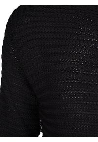 Barbarossa Moratti Sweter | BM16-5004-1-23 | Mężczyzna | Czarny. Kolor: czarny. Materiał: wełna, akryl. Długość: długie. Wzór: ze splotem #5