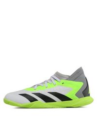 Adidas - adidas Buty Predator Accuracy.3 Indoor Boots IE9449 Biały. Kolor: biały. Materiał: materiał #3