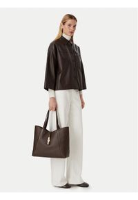 Furla Torebka Goccia L WB01788 BX3353 CN 2460S Brązowy ciemny. Kolor: brązowy. Materiał: skórzane #1