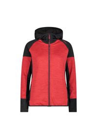 Bluza damska turystyczna CMP 34G2276. Kolor: czerwony. Styl: sportowy. Sport: turystyka piesza #1