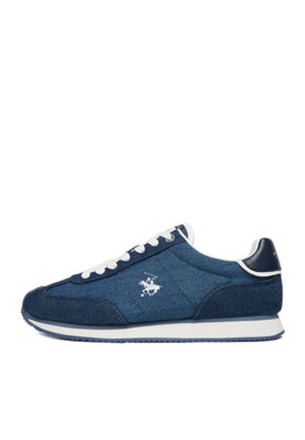 Beverly Hills Polo Club Sneakersy CEO-V12-1197 Granatowy. Kolor: niebieski. Materiał: materiał
