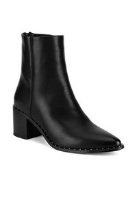 DeeZee Botki HY17367-1 Czarny. Kolor: czarny. Materiał: skóra #7