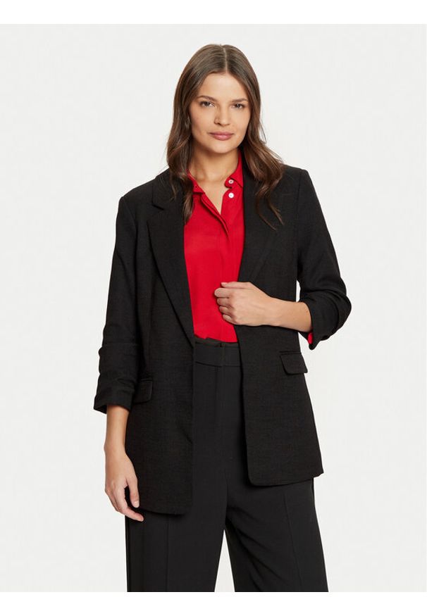 Vero Moda Marynarka Frida 10306404 Szary Regular Fit. Kolor: szary. Materiał: syntetyk, wiskoza