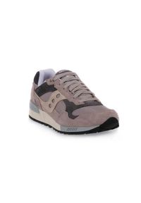 Buty do chodzenia męskie Saucony Shadow 5000. Zapięcie: sznurówki. Kolor: beżowy, szary, wielokolorowy. Materiał: skóra, syntetyk, materiał. Szerokość cholewki: normalna. Sport: turystyka piesza