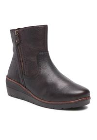 Go Soft Botki WI23-WARUNA-05 Brązowy. Kolor: brązowy. Materiał: skóra #1