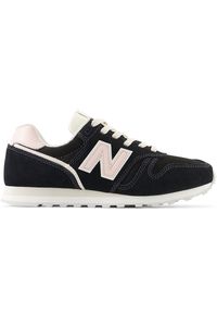 Buty damskie New Balance WL373OE2 – czarne. Okazja: na co dzień. Kolor: czarny. Materiał: guma, skóra, syntetyk, materiał, zamsz. Szerokość cholewki: normalna. Model: New Balance 373