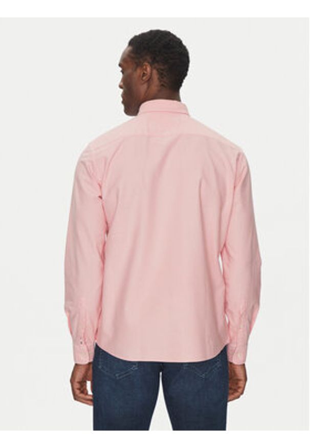 BOSS Koszula H-Roan 50521996 Różowy Slim Fit. Kolor: różowy. Materiał: bawełna