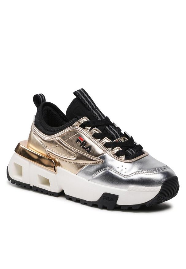 Sneakersy Fila. Kolor: złoty