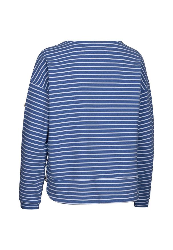 TRESPASS - Koszulka/Bluza Damska Soothing Striped Marl Top. Kolor: niebieski