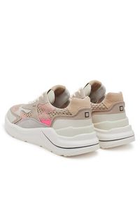 D.A.T.E. Sneakersy Fuga W421-FG-ET Brązowy. Kolor: brązowy. Materiał: skóra, zamsz #3