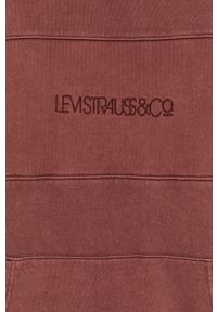 Levi's® - Levi's - Bluza bawełniana. Okazja: na spotkanie biznesowe. Kolor: czerwony. Materiał: bawełna. Styl: biznesowy #5