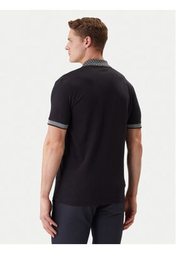 BOSS Polo 50554583 Granatowy Regular Fit. Typ kołnierza: polo. Kolor: niebieski. Materiał: bawełna