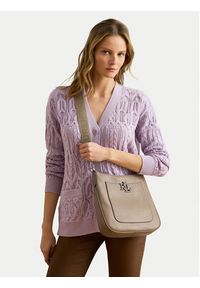 Lauren Ralph Lauren - LAUREN RALPH LAUREN Torebka 431970152010 Brązowy. Kolor: brązowy. Materiał: skórzane #3