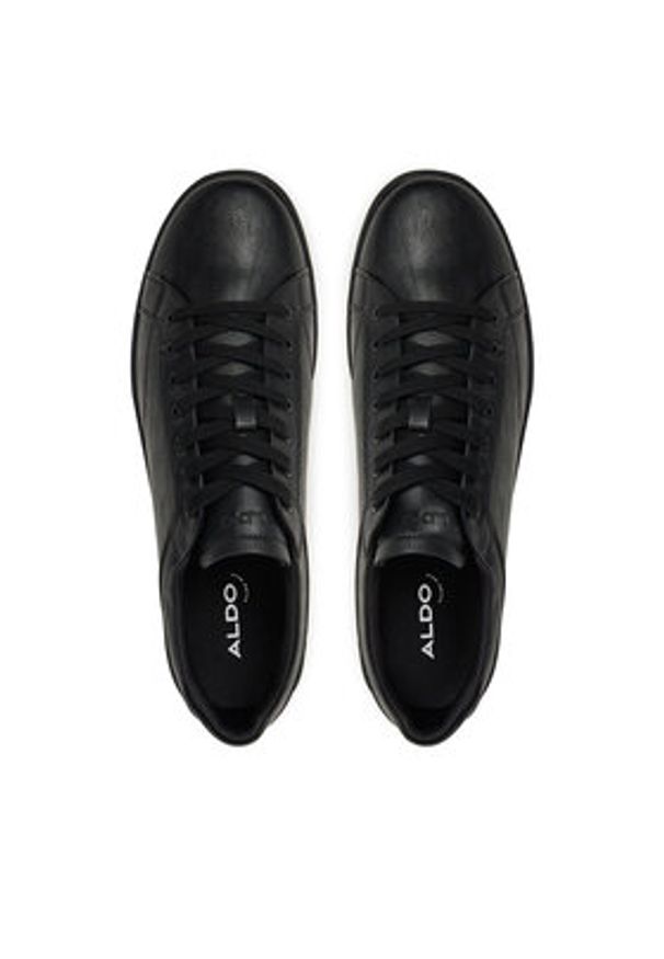 Aldo Sneakersy Poker 13963542 Czarny. Kolor: czarny. Materiał: skóra