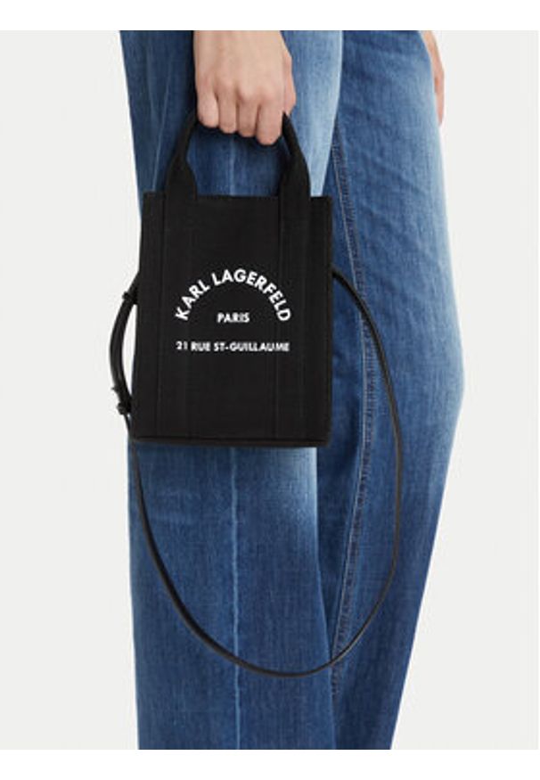 Karl Lagerfeld - KARL LAGERFELD Torebka A1W50039 Czarny. Kolor: czarny