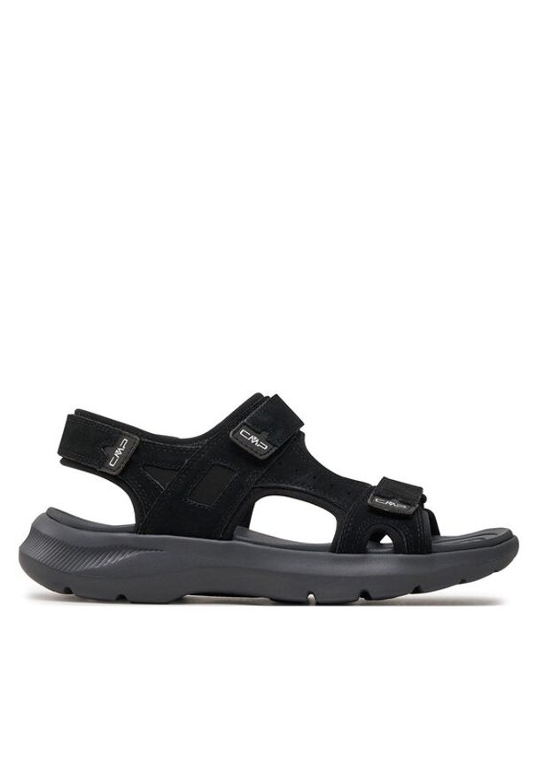 CMP Sandały Emby Hiking Sandal 3Q93637 Czarny. Kolor: czarny. Materiał: zamsz, skóra