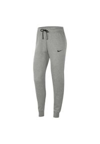 Nike - Spodnie Do Biegania Park 20 Fleece Dla Kobiet. Kolor: szary. Sport: turystyka piesza