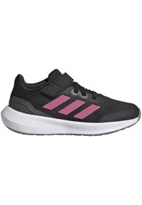 Adidas - Buty dla dzieci adidas Runfalcon 3.0 Sport Running Elastic Lace Top Strap. Kolor: wielokolorowy, różowy, czarny. Sport: bieganie