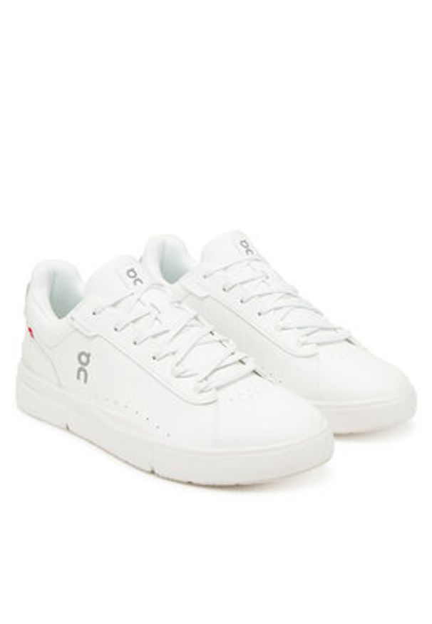 On Sneakersy The Roger Advantage 3MF3064 Biały. Kolor: biały. Materiał: skóra