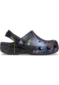 Klapki Crocs dla dzieci Classic Out Of This World II Clog czarne 206818 001. Kolor: wielokolorowy