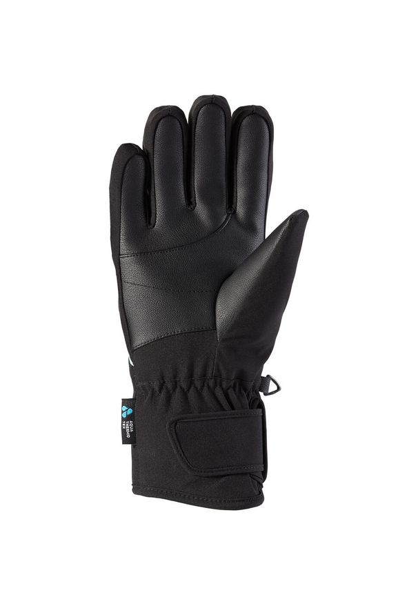 Rękawice narciarskie i snowboardowe damskie Viking Espada. Kolor: czarny, niebieski, wielokolorowy. Sezon: zima. Sport: snowboard, narciarstwo