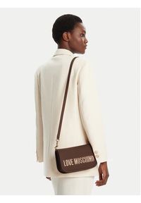 Love Moschino - LOVE MOSCHINO Torebka JC4028PP1NKD0301 Brązowy. Kolor: brązowy. Materiał: skórzane #3