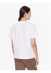 outhorn - Outhorn T-Shirt TTSHF415 Biały Regular Fit. Kolor: biały. Materiał: bawełna