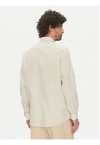 Hechter Paris Koszula 60357 151606 Beżowy Regular Fit. Kolor: beżowy
