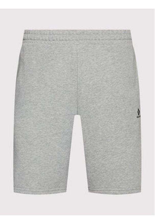 Converse Szorty sportowe Unisex Core 10023875-A02 Szary Regular Fit. Kolor: szary. Materiał: bawełna