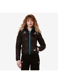 Kappa - Damska kurtka z kapturem Alpine F1 Abawou 2024. Typ kołnierza: kaptur. Kolor: czarny. Materiał: puch. Styl: sportowy, elegancki #1