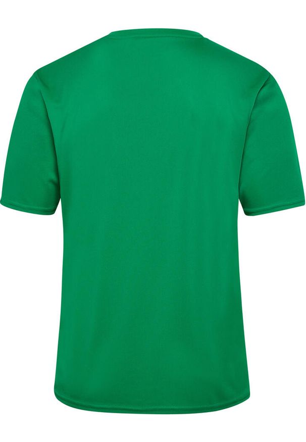 Niezbędna koszulka Hummel. Kolor: zielony. Sport: piłka nożna