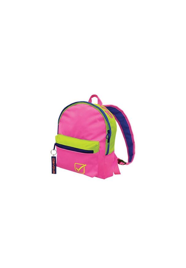 Plecak Givova Fuksjowo-Żółty dla Studentów. Kolor: różowy. Materiał: nylon. Styl: młodzieżowy