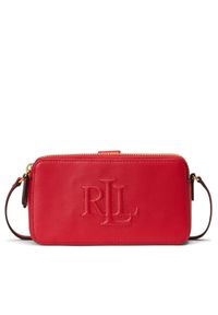 Lauren Ralph Lauren - LAUREN RALPH LAUREN Torebka 432951475006 Czerwony. Kolor: czerwony. Materiał: skórzane