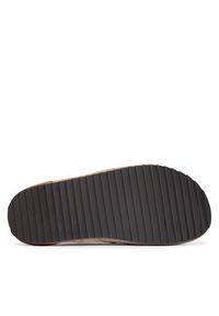 Pepe Jeans Klapki Corby Clog W PLS900001 Beżowy. Kolor: beżowy. Materiał: zamsz, skóra #5