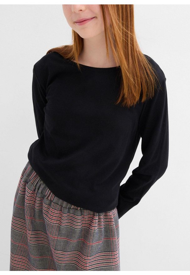 bonprix - Spódnica z wygodnym paskiem w talii. Kolor: beżowy. Długość: krótkie