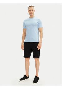 Calvin Klein Jeans T-Shirt LV040HM265 Niebieski Regular Fit. Kolor: niebieski. Materiał: bawełna