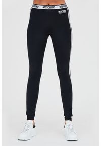 MOSCHINO Czarne damskie legginsy, Rozmiar S. Kolor: czarny #1