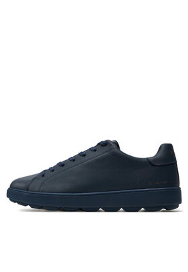 Geox Sneakersy U Spherica Ecub-1 U45GPC 00085 C4002 Granatowy. Kolor: niebieski. Materiał: skóra