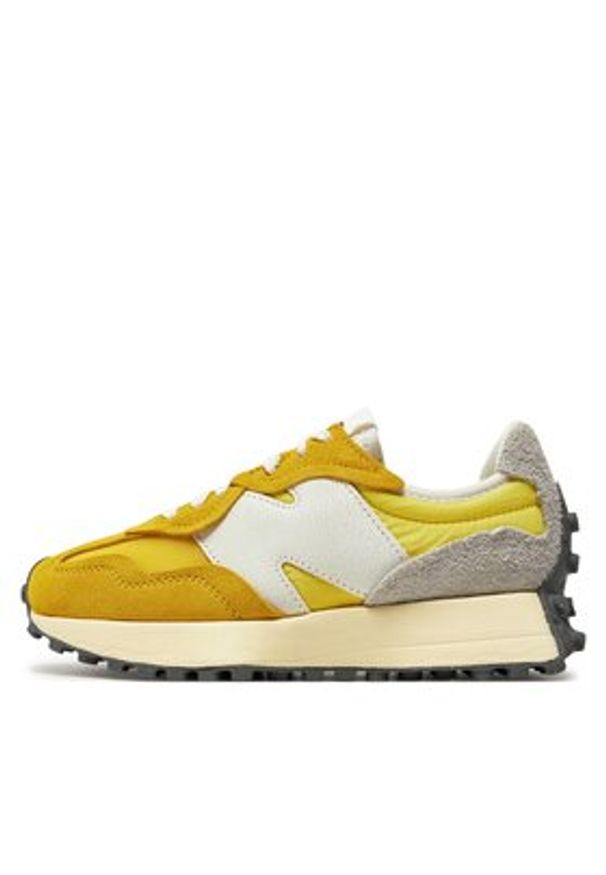New Balance Sneakersy U327WRE Żółty. Kolor: żółty. Materiał: materiał