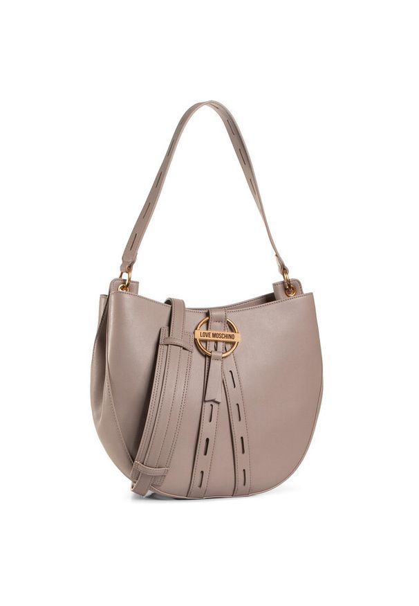 Love Moschino - Torebka LOVE MOSCHINO. Kolor: szary