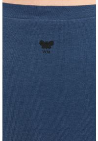 Weekend Max Mara t-shirt damski kolor granatowy. Kolor: niebieski. Materiał: dzianina. Długość rękawa: krótki rękaw. Długość: krótkie #2