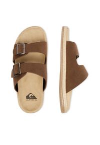 Quiksilver Klapki CEO-CROSSJACK-01 Brązowy. Kolor: brązowy. Materiał: materiał #2