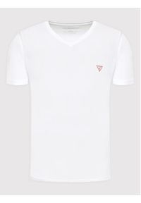 Guess T-Shirt M2YI37 I3Z11 Biały Slim Fit. Kolor: biały. Materiał: bawełna #5