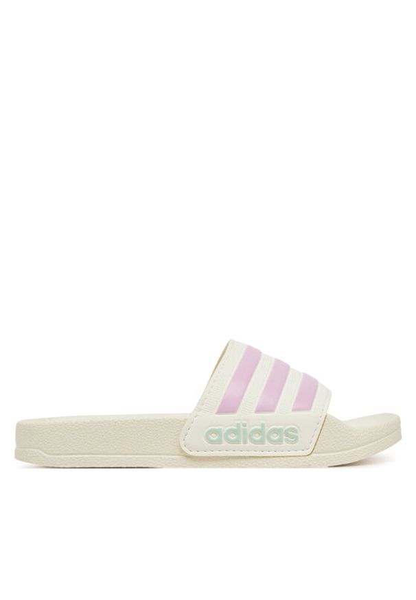 Adidas - adidas Klapki adilette JP5784 Biały. Kolor: biały