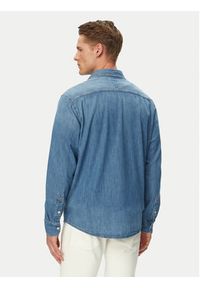 Tommy Jeans Koszula jeansowa DM0DM23028 Niebieski Relaxed Fit. Kolor: niebieski. Materiał: bawełna #4