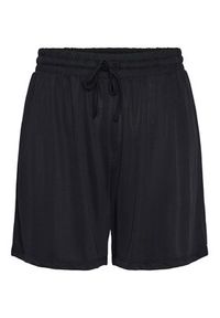 Pieces Szorty materiałowe Anora 17148783 Czarny Regular Fit. Kolor: czarny. Materiał: wiskoza, syntetyk #2