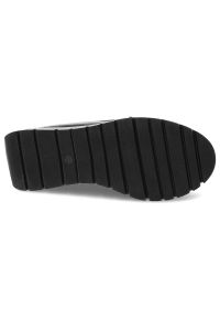 Czarne Mokasyny Armodo Eleganckie Obuwie Damskie. Okazja: do pracy. Kolor: czarny. Materiał: skóra. Styl: elegancki #3