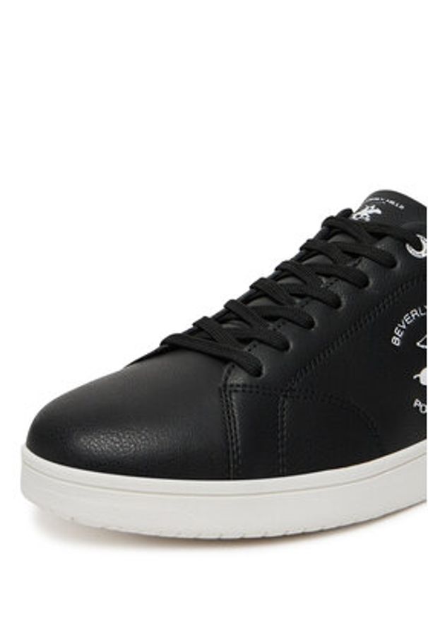 Beverly Hills Polo Club Sneakersy MYL-CE23388A Czarny. Kolor: czarny. Materiał: materiał
