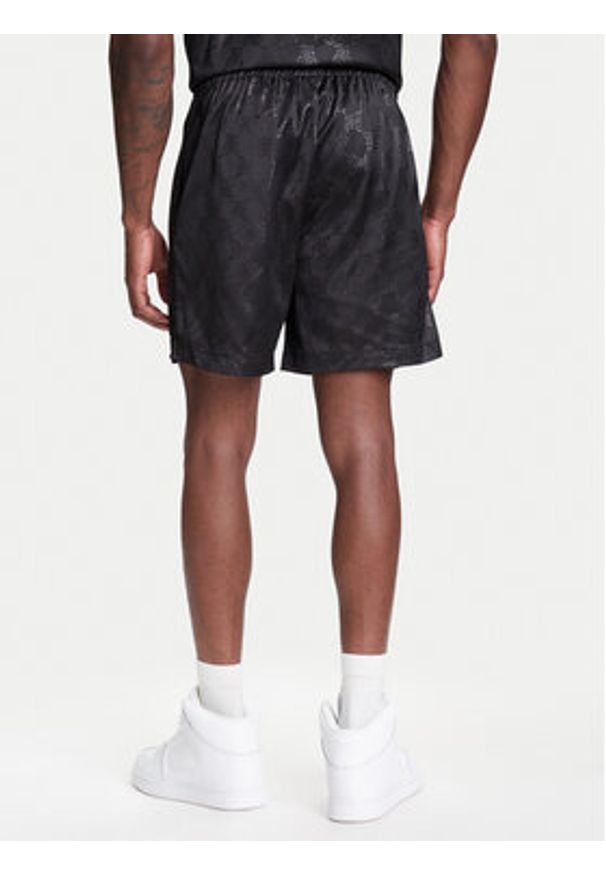 Karl Kani Szorty sportowe Signature All Over Print Resort PD00005302 Czarny Regular Fit. Kolor: czarny. Materiał: syntetyk. Wzór: nadruk. Styl: sportowy